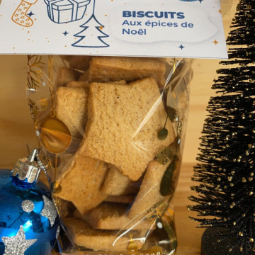 Biscuits aux épices de Noël